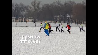 GIR Snow Rugby Festival Kicks Off In Almaty Kazakhstan #SnowRugby