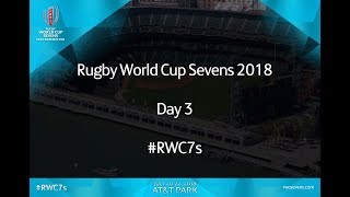Rugby World Cup Sevens Video Live Day 3 Finals #RWC7s