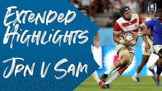 Full highlights of Japan v Samoa at Rugby World Cup 2019