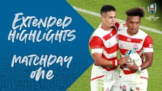 EXTENDED HIGHLIGHTS | Matchday One: Japan vs Russia #RWC2019