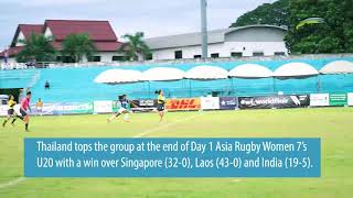 HIGHLIGHTS: Asia Rugby U20 Sevens Day 1